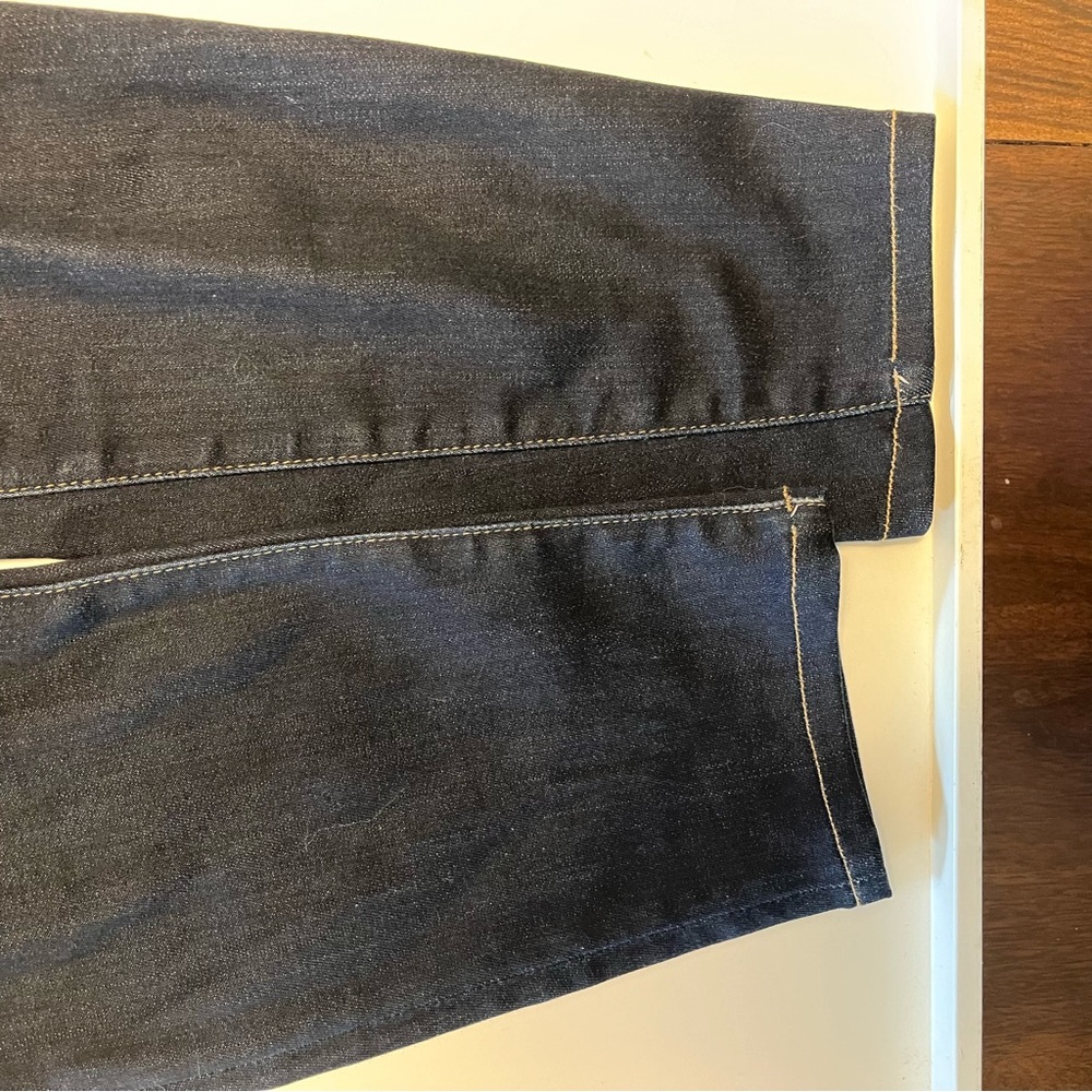 Denim Forum by Aritzia The Lola High Rise Skinny Dark Wash Jeans - Picture 6 of 6